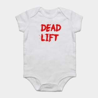 Dead Lift Skull Baby Bodysuit